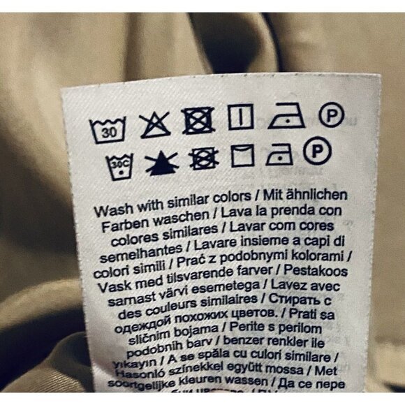 Vero Moda Romper Womens Medium Beige Flutter Sleeve Button Front V Neck Boho - Picture 7 of 7